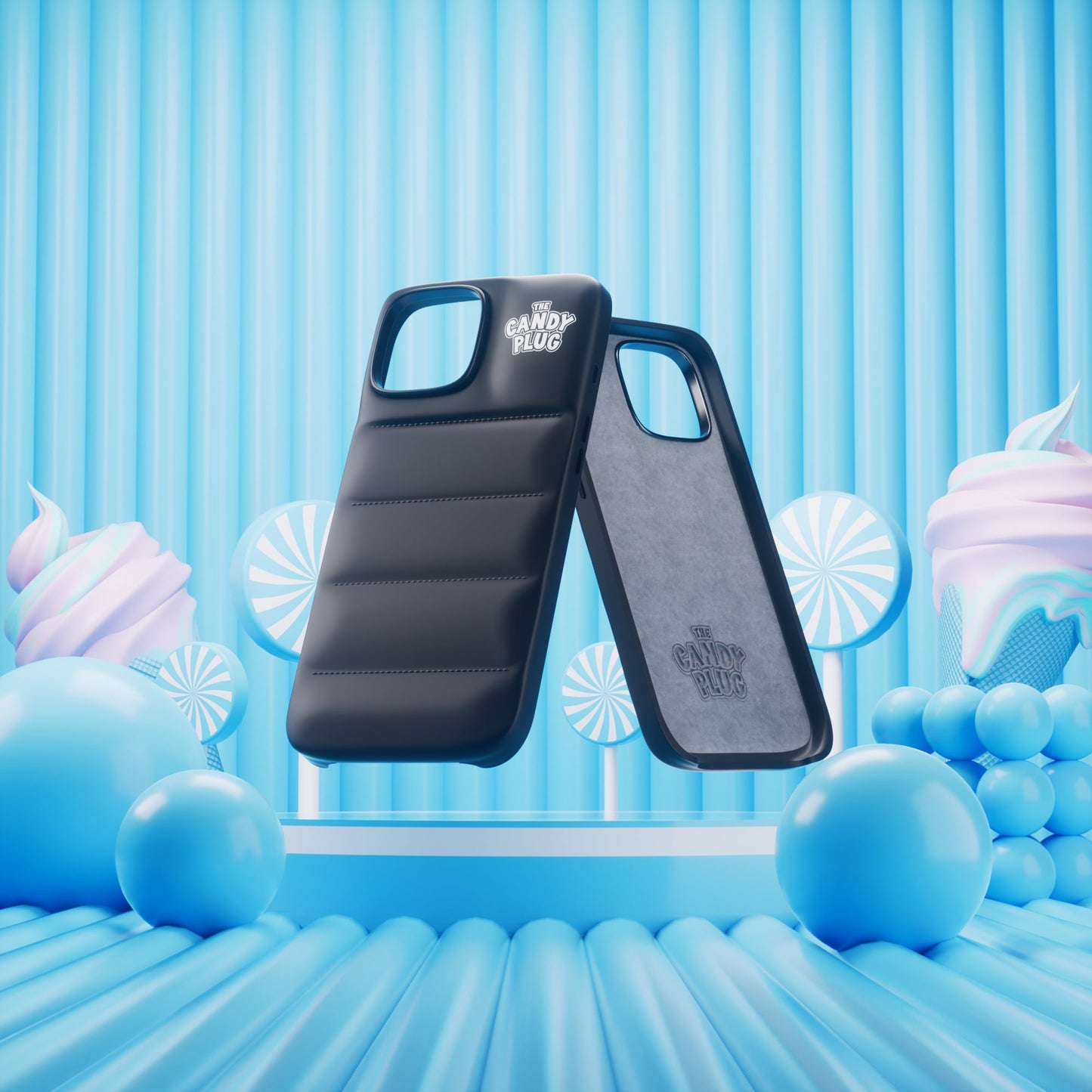 PUFFER CASE - PRIVATE BLACK